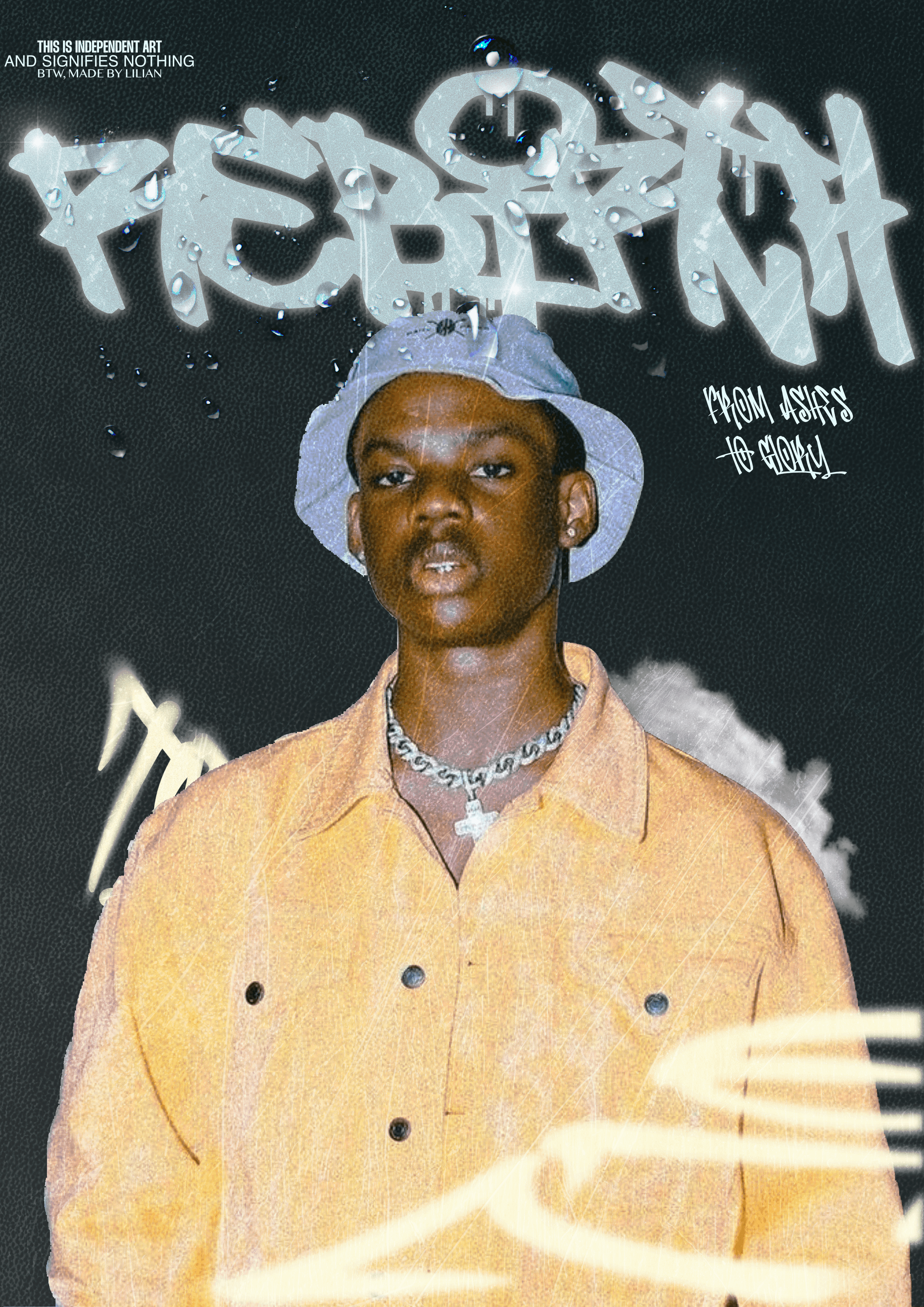 Affiche Rebirth - Concept créatif